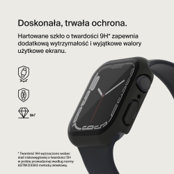 Belkin Szkło ochronne + Etui Apple Watch 2w1, 40mm/41mm, czarne
