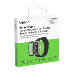 Belkin TemperedCurve Szkło ochronne + Etui Apple Watch Ultra 1/2 2w1, 49mm