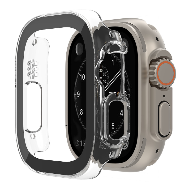 Belkin TemperedCurve Szkło ochronne + Etui Apple Watch Ultra 1/2 2w1, 49mm