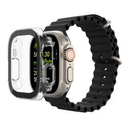 Belkin TemperedCurve Szkło ochronne + Etui Apple Watch Ultra 1/2 2w1, 49mm