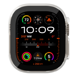 Belkin TemperedCurve Szkło ochronne + Etui Apple Watch Ultra 1/2 2w1, 49mm