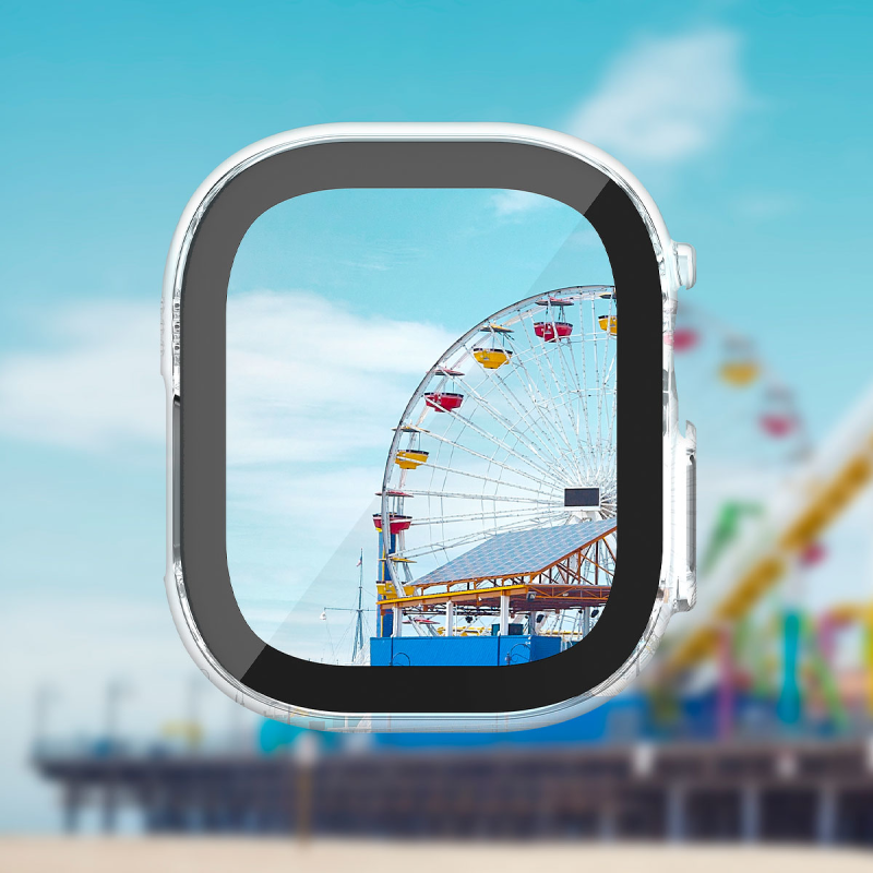 Belkin TemperedCurve Szkło ochronne + Etui Apple Watch Ultra 1/2 2w1, 49mm