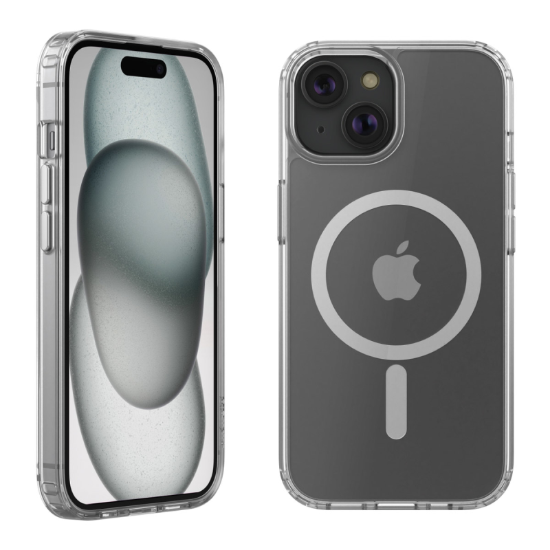Belkin Magnetyczne etui ochronne do iPhone 15 przezroczyste