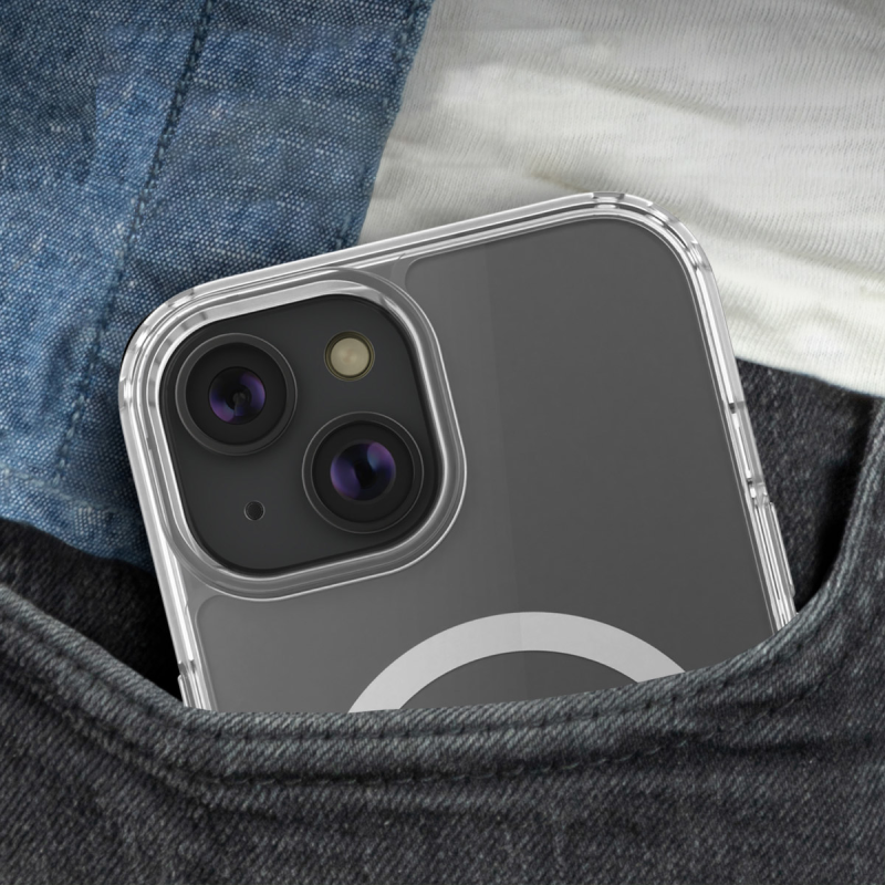 Belkin Magnetyczne etui ochronne do iPhone 15 przezroczyste