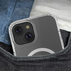 Belkin Magnetyczne etui ochronne do iPhone 15 Plus przezroczyste