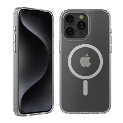 Belkin Magnetyczne etui ochronne do iPhone 15 Pro Max przezroczyste