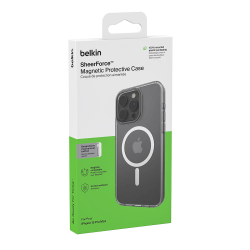 Belkin Magnetyczne etui ochronne do iPhone 15 Pro Max przezroczyste