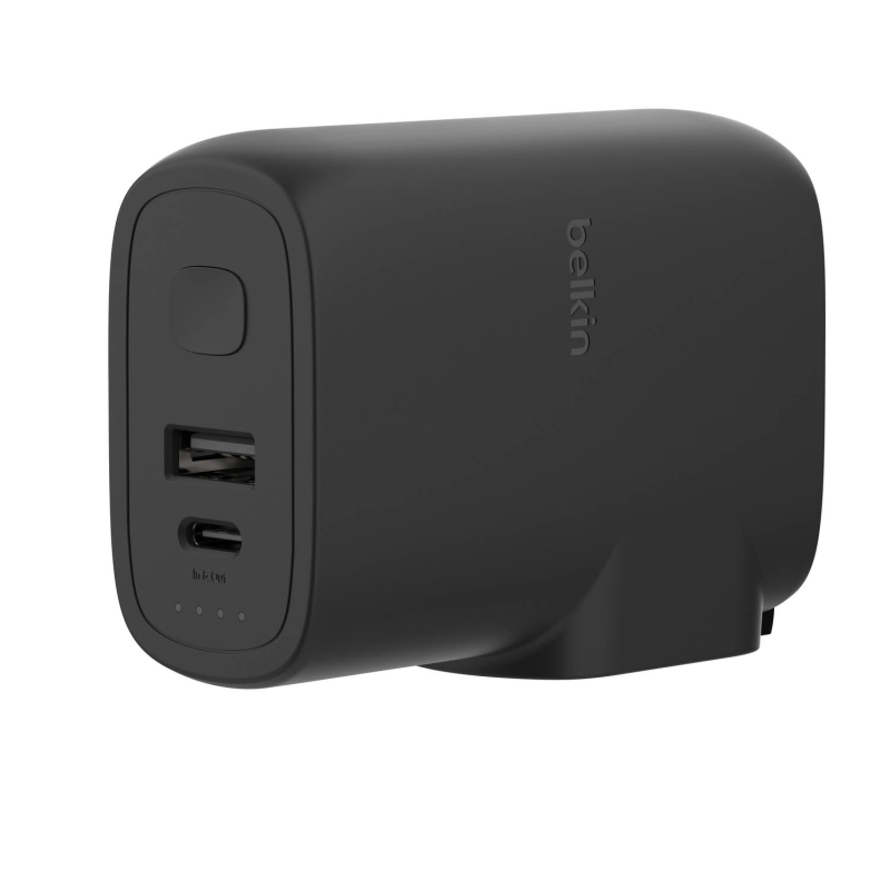 Belkin Ładowarka sieciowa 25 W 2w1, powerbank 5000 mAh, USB-A, USB-C