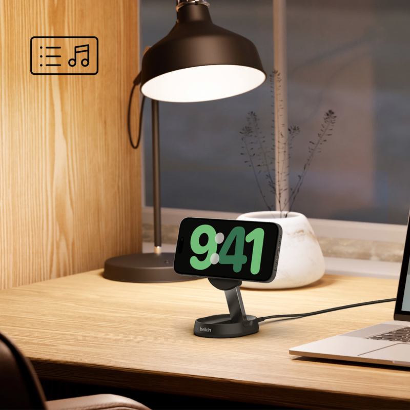 Belkin Ładowarka magnetyczna, Qi2 15W, czarna