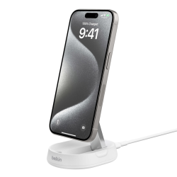 Belkin Ładowarka magnetyczna, Qi2 15W, biała