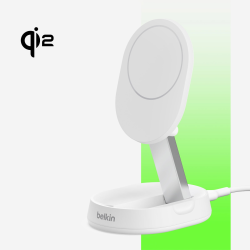 Belkin Ładowarka magnetyczna, Qi2 15W, biała