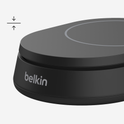 Belkin Ładowarka magnetyczna, Qi2 15W, zasilacz, czarna