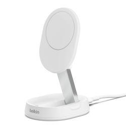 Belkin Ładowarka magnetyczna, Qi2 15W, zasilacz, biała