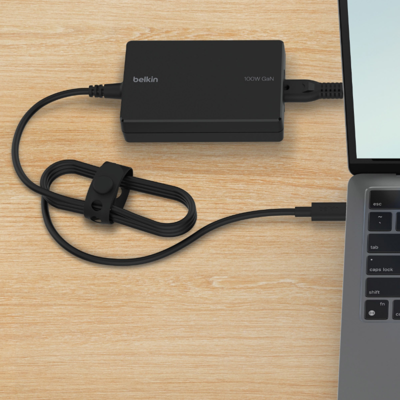 Belkin Ładowarka USB-C GaN 100W do laptopa, kabel 2,5m