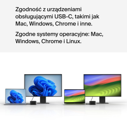 Belkin Stacja dokująca 6w1, GaN PD 130W, 2x USB-A, USB-C, HDMI 4K, RJ-45