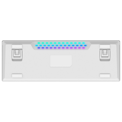 Rampage Klawiatura Mechaniczna RADIANT K11 RGB PUDDING RED