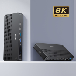 Unitek Stacja dokująca 13w1 MST HDMI DP 8K PD 100W