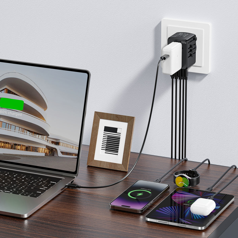 Unitek Ładowarka podróżna EU/US/UK/AUS PD 35 W