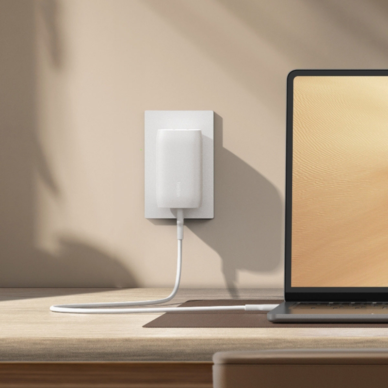 Belkin Ładowarka kątowa 3 porty USB-C PPS 67 W | PartsPC.pl