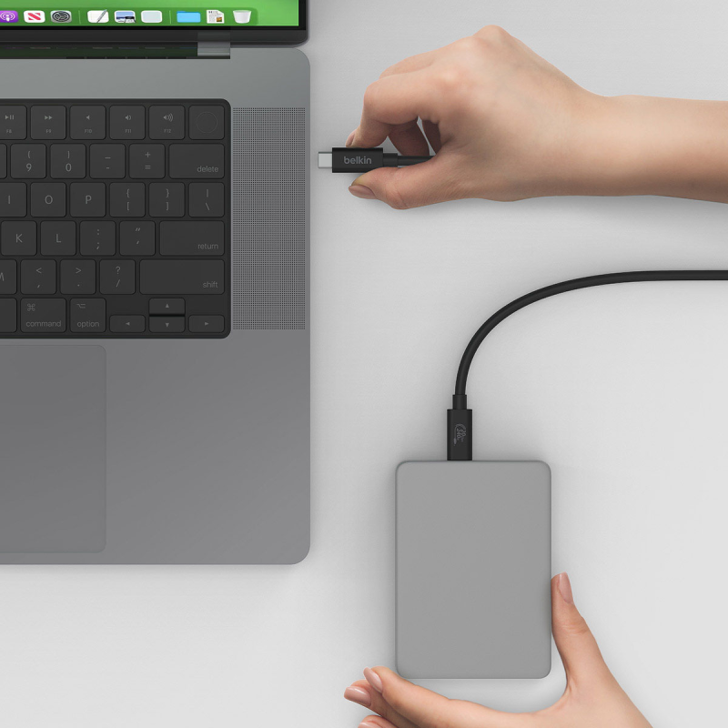 Belkin Kabel USB-C 240W + 20Gbps, 2 m