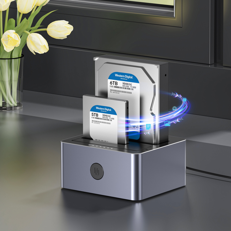 Unitek Stacja klonująca dyski 2 x SATA 2,5''/3,5'' USB 5Gbps