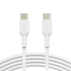 Belkin BoostCharge Kable USB-C na USB-C 60W, 1 m, biały, 2 sztuki