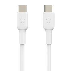Belkin BoostCharge Kable USB-C na USB-C 60W, 1 m, biały, 2 sztuki