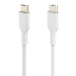 Belkin BoostCharge Kable USB-C na USB-C 60W, 1 m, biały, 2 sztuki