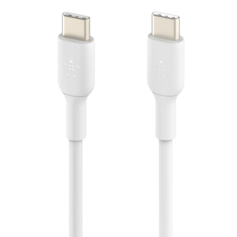 Belkin BoostCharge Kable USB-C na USB-C 60W, 1 m, biały, 2 sztuki