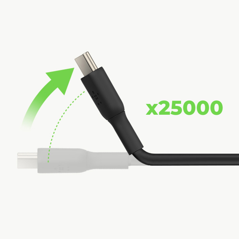 Belkin BoostCharge Kable USB-C na USB-C 60W, 1 m, biały, 2 sztuki