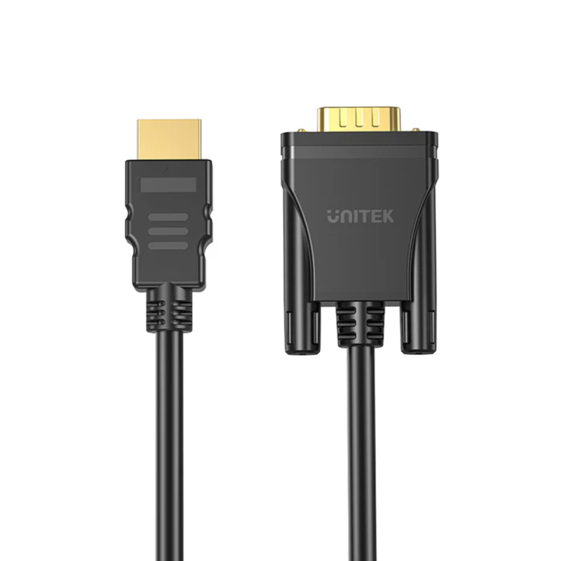 Unitek Kabel HDMI na VGA, FullHD 60Hz, 2 m