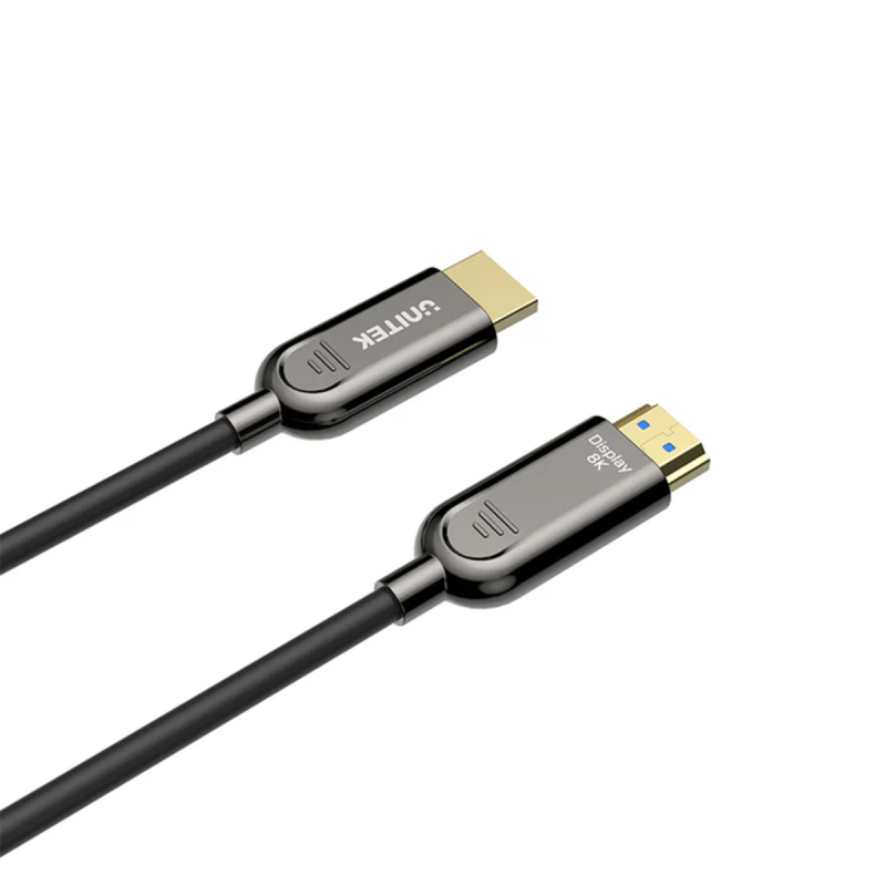 Unitek Kabel optyczny HDMI 2.1 AOC 8K 120Hz 100m