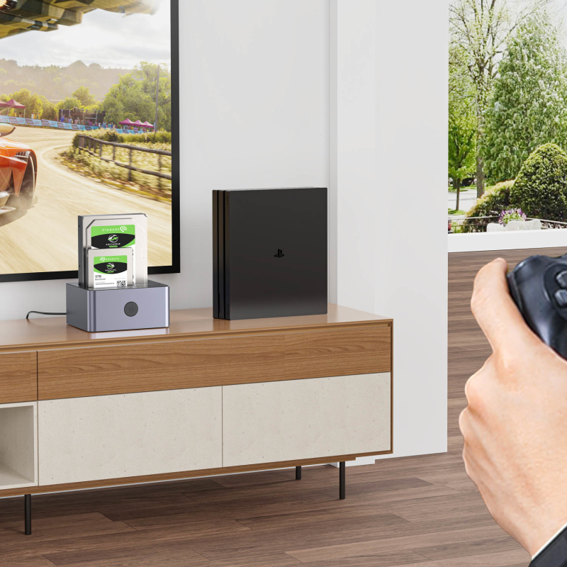 Unitek Stacja klonująca dyski 2 x SATA 2,5''/3,5'' USB-C 10Gbps