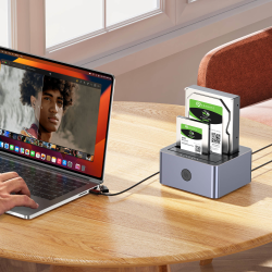 Unitek Stacja klonująca dyski 2 x SATA 2,5''/3,5'' USB-C 10Gbps