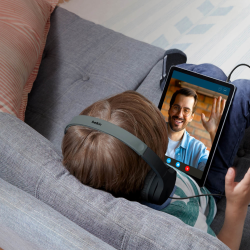 Belkin Bezprzewodowe słuchawki nauszne dla dzieci, czarne