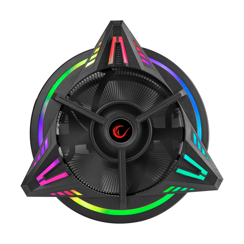 Rampage CoolBlade - Chłodzenie procesora CPU Cooler LGA 1700/AM5, wentylator 80mm RGB