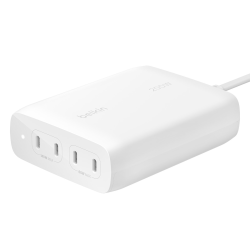 Belkin BoostCharge Pro - Ładowarka sieciowa Power Delivery, 4 porty USB-C, GaN, 200W