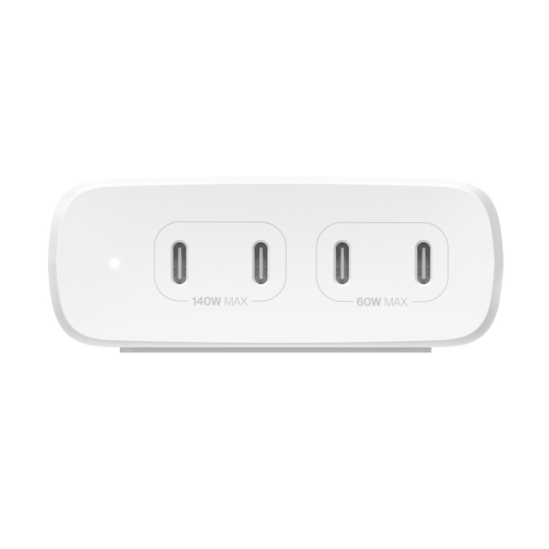 Belkin BoostCharge Pro - Ładowarka sieciowa Power Delivery, 4 porty USB-C, GaN, 200W