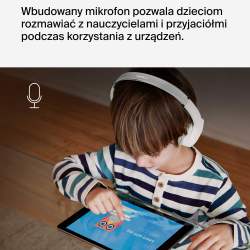 Belkin Bezprzewodowe słuchawki nauszne dla dzieci, białe