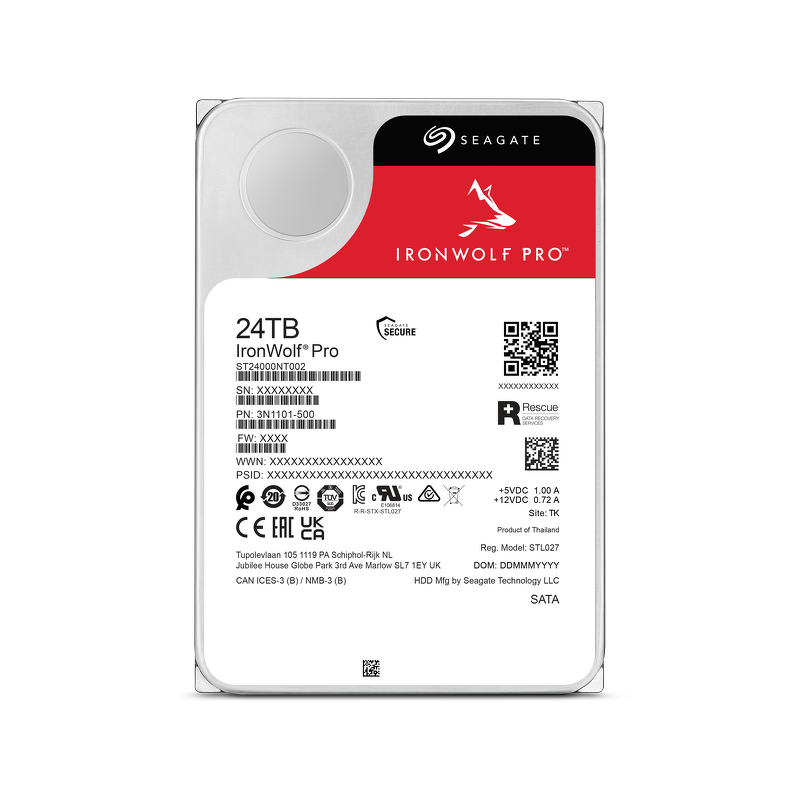 Seagate IronWolf Pro ST24000NT002 24TB SATA