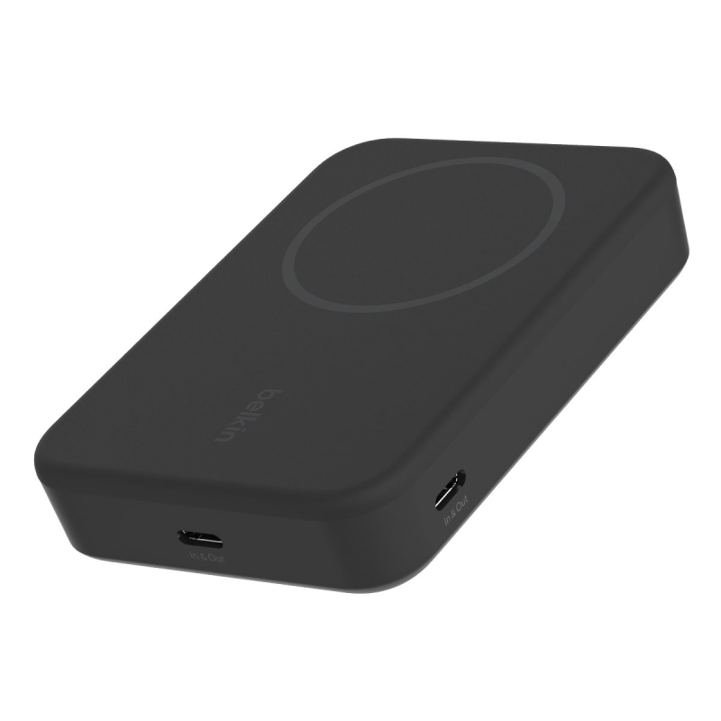 Belkin Powerbank 10 000 mAh, 15 W Qi2.0, magnetyczny, z podstawką, czarny