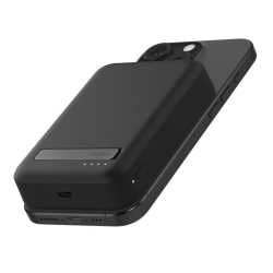 Belkin Powerbank 10 000 mAh, 15 W Qi2.0, magnetyczny, z podstawką, czarny