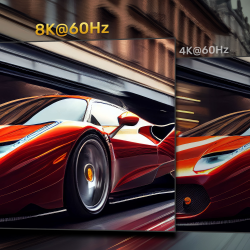 Unitek Kabel HDMI 2.1 8K 60Hz, czarny, 3m