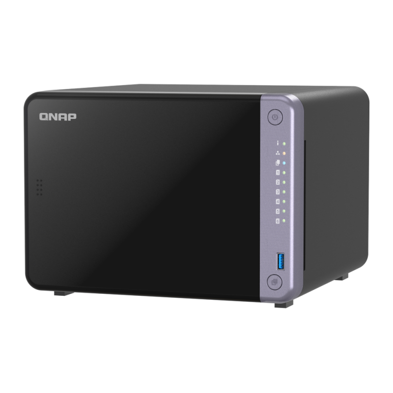 QNAP TS-632X-4G PROMOCJA | 6-zatokowy serwer NAS, ARM, 4GB RAM, 2x 10GbE SFP+, 2x 2,5GbE RJ-45, Tower