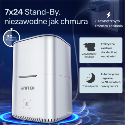Unitek Stacja klonująca Bay SATA USB3.0 do SATA6G 2,5" z funkcją UASP 5 Gbps