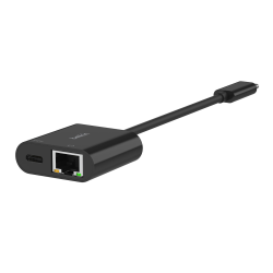 Belkin Adapter USB-C - Ethernet z funkcją ładowania PD 100W