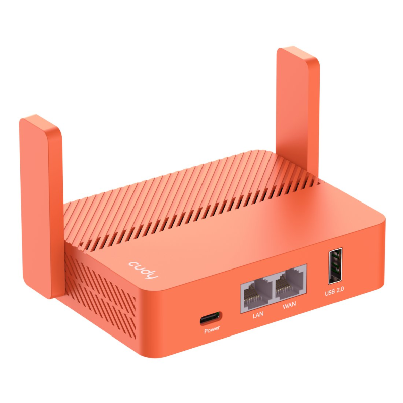 CUDY TR1200 | VPN router, Wi-Fi 5, 2,4GHz/5GHz, USB, MESH
