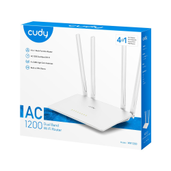 CUDY WR1200 | router, Wi-Fi 5, 2,4GHz/5GHz