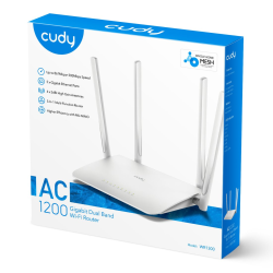 CUDY WR1300 | router, Wi-Fi 5, 2,4GHz/5GHz, Gigabit