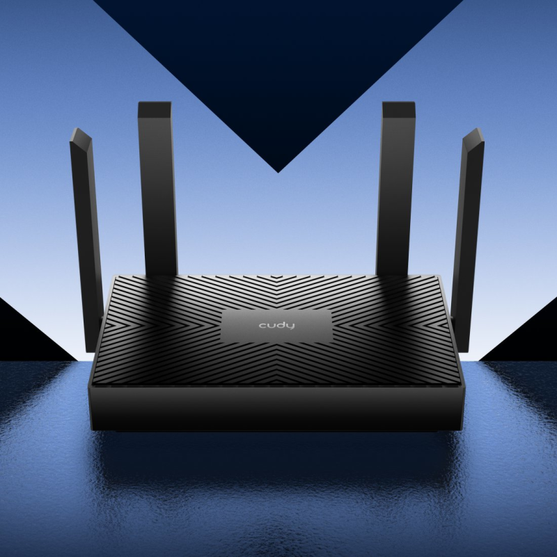 CUDY WR1500 | router, Wi-Fi 6, 2,4GHz/5GHz, Gigabit, MESH